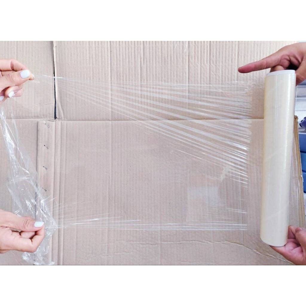 ฟิล์มถนอมอาหาร ฟิล์มยืดห่ออาหาร wrap ขนาด 30 cm. x 30 m. ยี่ห้อ star products ยกลัง 48 ม้วน - Image 3