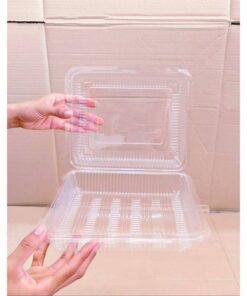 Alternative view of กล่องใส PG - 32 (PET)  ยี่ห้อเพนกวิน ฝาล็อค ไม่เป็นไอน้ำ ยกลัง 400 ชิ้น
