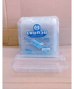 Alternative view of กล่องใส PG - 39 (PET) ยี่ห้อเพนกวิน ฝาล็อค ไม่เป็นไอน้ำ ยกลัง 1,200 ชิ้น