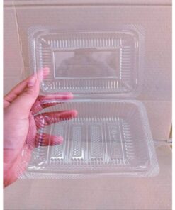 Alternative view of กล่องใส PG - 17 (PET) ยี่ห้อเพนกวิน ฝาล็อค ไม่เป็นไอน้ำ ยกลัง 3,000 ชิ้น