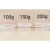 ถ้วย 100กรัม 150กรัม 200 กรัม (g) เรียบใส ปาก 95 มิลลิเมตร ยี่ห้อฮอร์นบอย (ยกลัง) 1,000ใบ