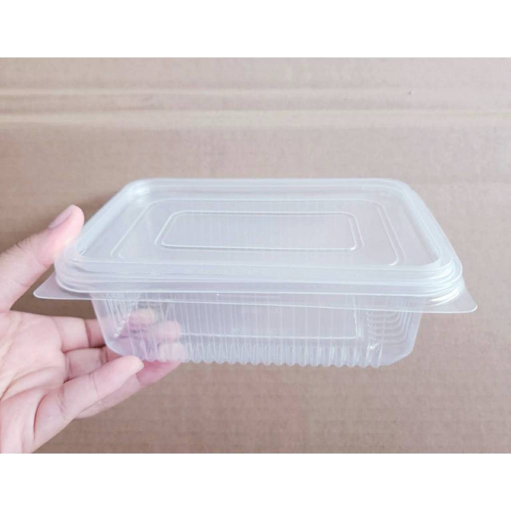 กล่องข้าว PP 750 CC. 1 ช่อง ฝาแยก พร้อมฝาปิด กล่องอาหารพลาสติก PP ยกลัง 500 ชุด ยี่ห้อSB - Image 2