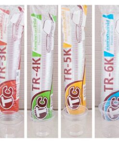 ถ้วยน้ำจิ้ม ถ้วยน้ำพริก 3 - 4 - 5 - 6 ออนซ์ ยี่ห้อTC ยกลัง 2,000 ใบ เนื้อแข็งใสปิ๊ง ไม่แตก