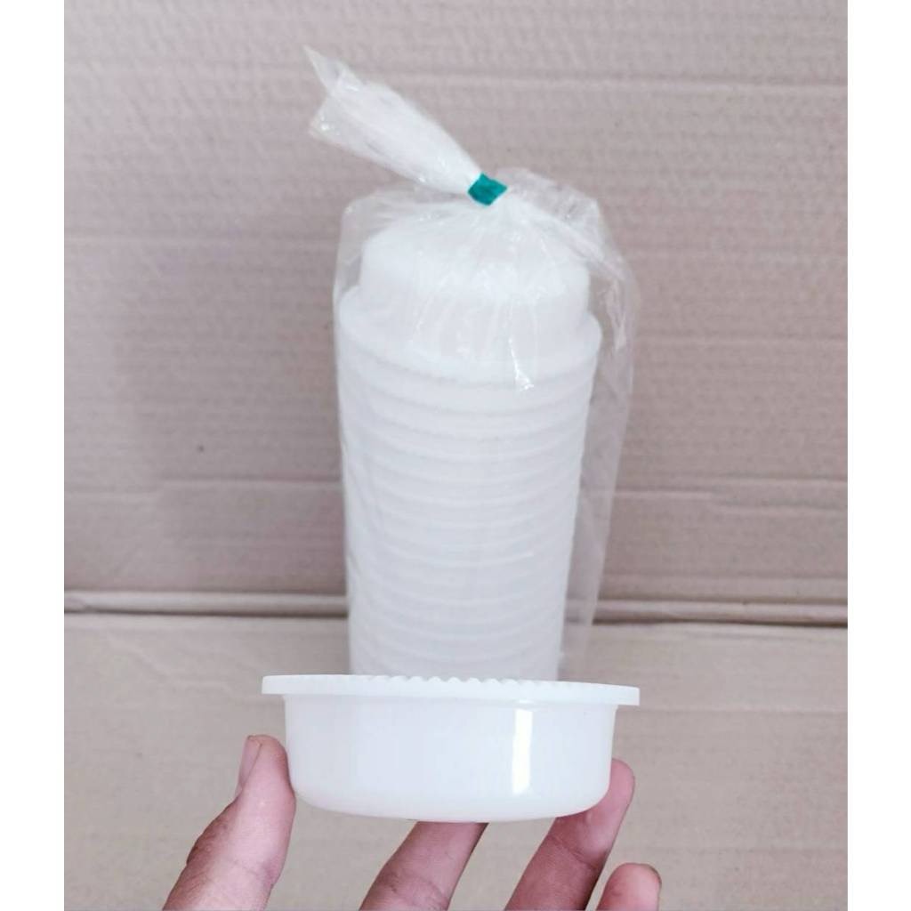ถ้วยนึ่งพลาสติก ถ้วยนึ่งไข่ตุ๋น ถ้วยสังขยา ขอบหยัก ยกลัง 320 ใบ ยี่ห้อSB - Image 8